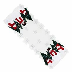 St. Nicholas Square® Cut-Out Snowman Table Runner - 36"