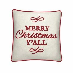 St. Nicholas Square® Farmhouse Christmas Throw Pillow