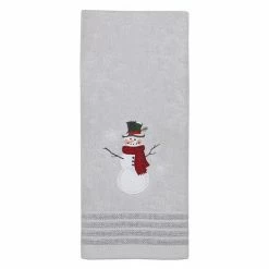 St. Nicholas Square® Yuletide Snowman Hand Towel