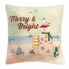 St. Nicholas Square® Merry & Bright Throw Pillow