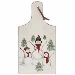 St. Nicholas Square® Yuletide Ceramic Sharing Board