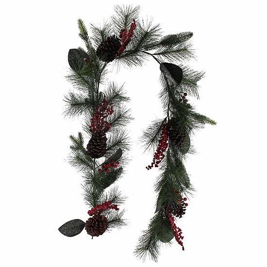 St. Nicholas Square® Artificial Pine Berry Garland