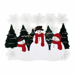 St. Nicholas Square® Cut-Out Snowman Placemat