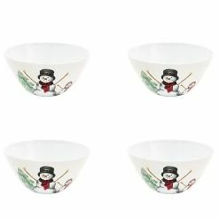 St. Nicholas Square® Yuletide 4-pc. Melamine Cereal Bowl Set