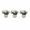 St. Nicholas Square® Artificial Floral Arrangement Table Decor 3-piece Set