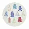St. Nicholas Square® Colorful Tree Braided Placemat