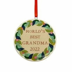 St. Nicholas Square® Worlds Best Grandma 2022 Ornament