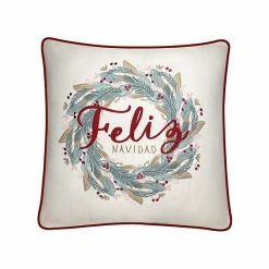 St. Nicholas Square® Feliz Navidad Throw Pillow