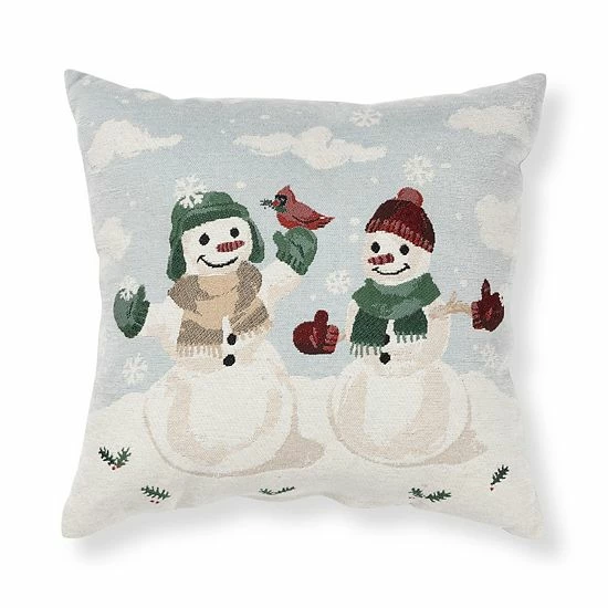 St. Nicholas Square® Holiday Tapestry Throw Pillow