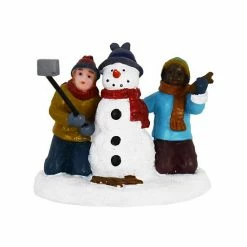 St. Nicholas Square® Village Snowman Selfie
