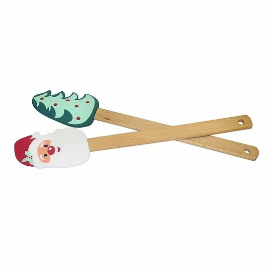 St. Nicholas Square® 2-pc. Silicone Spatula Set - Image 4