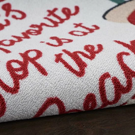 St. Nicholas Square® Santa Beach Holiday 19.5'' X 30'' Accent Rug - Image 7