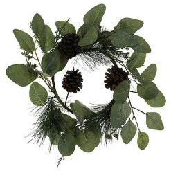 St. Nicholas Square® Artificial Glittered Greenery Mini Wreath