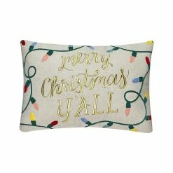 St. Nicholas Square® Merry Christmas Y'all Throw Pillow
