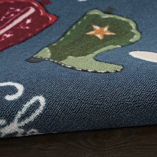 St. Nicholas Square® Yeehaw, It's Christmas Holiday 19.5'' X 30'' Accent Rug - Image 7