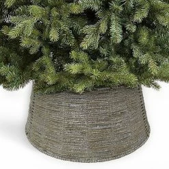 St. Nicholas Square® Tree Collar In Natural Lurex