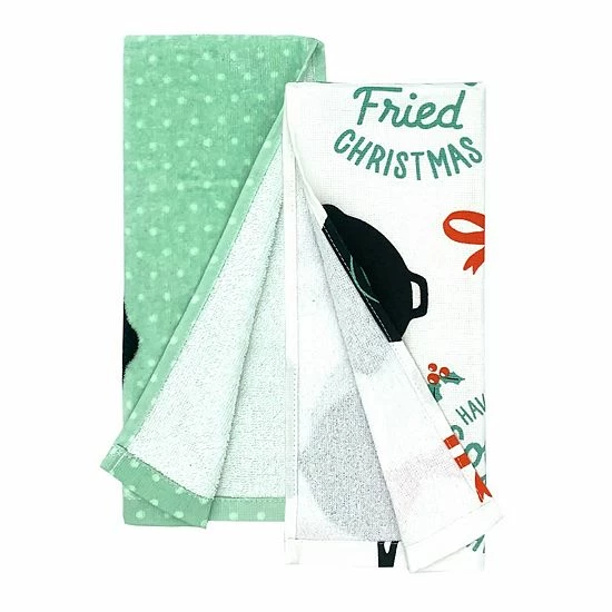 St. Nicholas Square® Southern Fried Kitchen Towel 2-pk. - Image 2