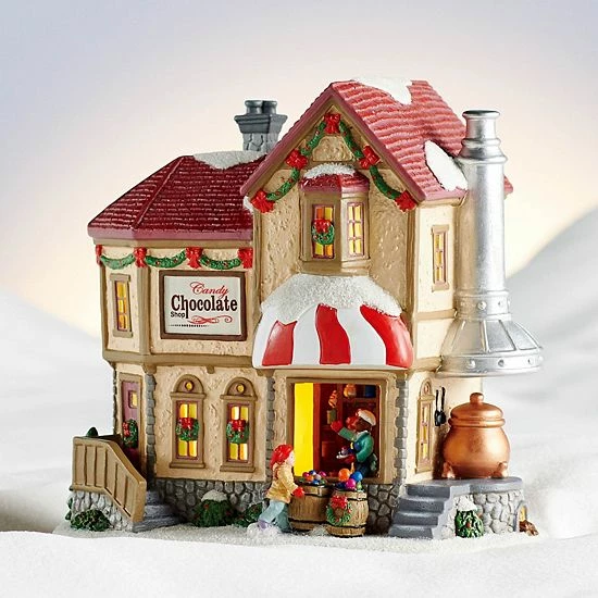 St. Nicholas Square® Village Chocolate Shop - Image 2