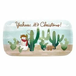 St. Nicholas Square® Texas Melamine Treat Tray