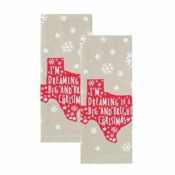 St. Nicholas Square® Texas Big & Bright Kitchen Towel 2-pk.