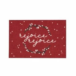 St. Nicholas Square® Rejoice Holiday 19.5'' X 30'' Accent Rug