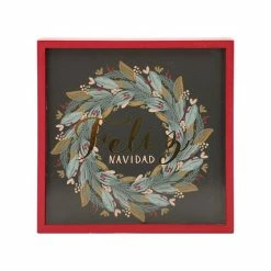 St. Nicholas Square® Feliz Navidad Caption Box