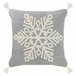 St. Nicholas Square® Snowflake Throw Pillow