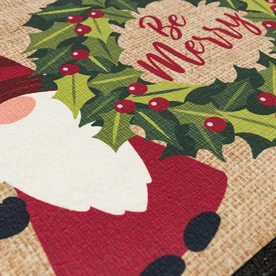 St. Nicholas Square® Merry Gnomes 18'' X 30'' LED Doormat - Image 6