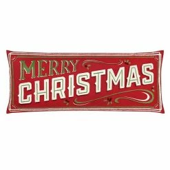 St. Nicholas Square® Vintage Merry Christmas Throw Pillow