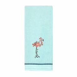 St. Nicholas Square® Coastal Flamingo Lights Hand Towel
