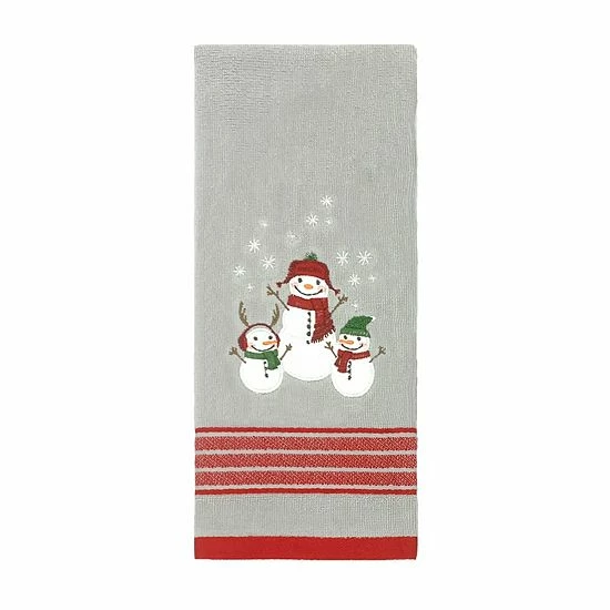 St. Nicholas Square® Snowmen Trio Hand Towel
