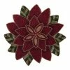 St. Nicholas Square® Beaded Poinsettia Placemat