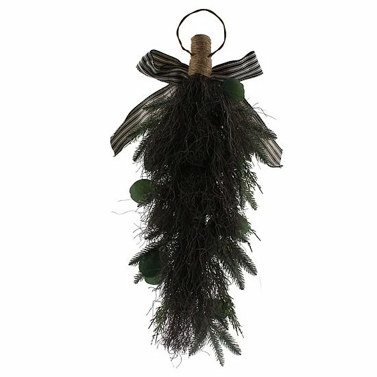 St. Nicholas Square® Artificial Juniper Berry Ornament Teardrop Wall Decor - Image 2