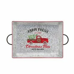 St. Nicholas Square® Humble Estate Metal Serving Tray