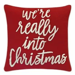 St. Nicholas Square® We're Into Christmas Throw Pillow