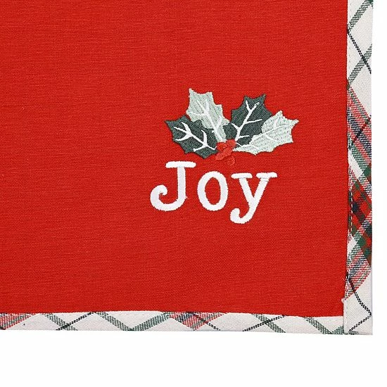 St. Nicholas Square® Joy Farmhouse Plaid Placemat - Image 4