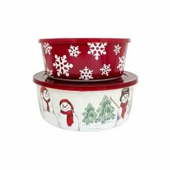 St. Nicholas Square® Yuletide 2-pc. Stacking Container Set