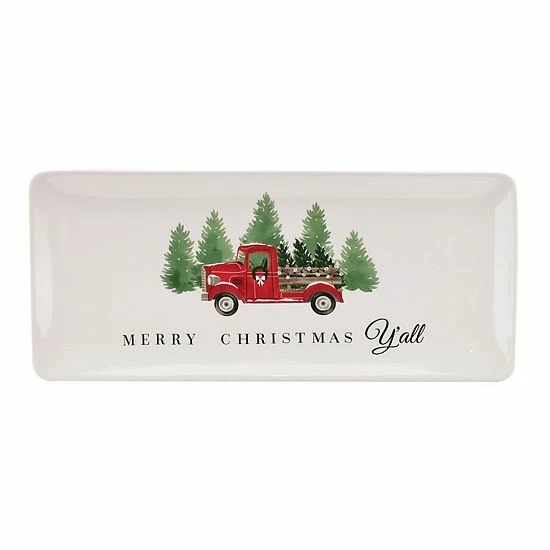 St. Nicholas Square® Humble Estate Ceramic Serving Tray