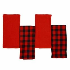 St. Nicholas Square® Buffalo Check Kitchen Towel 4-pk.