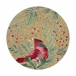 St. Nicholas Square® Cardinal Braided Placemat